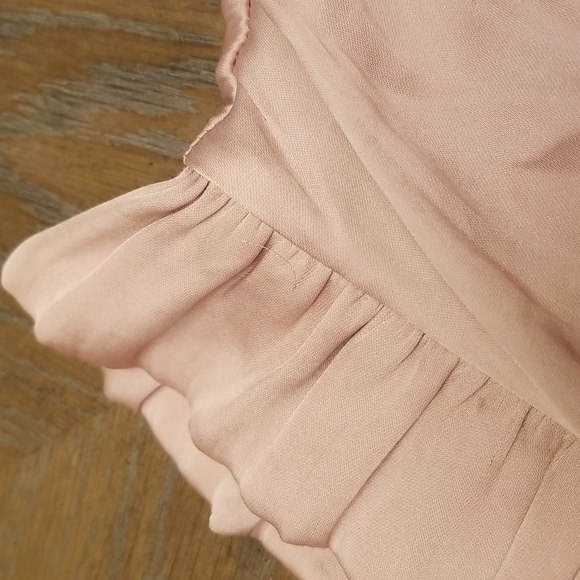 Banana Republic Dusty Rose silk maxi dress size 8 - Picture 5 of 6